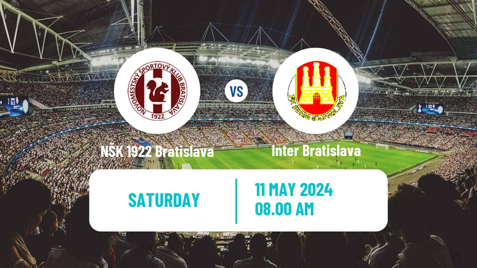 Soccer Slovak 4 Liga Bratislava NŠK 1922 Bratislava - Inter Bratislava