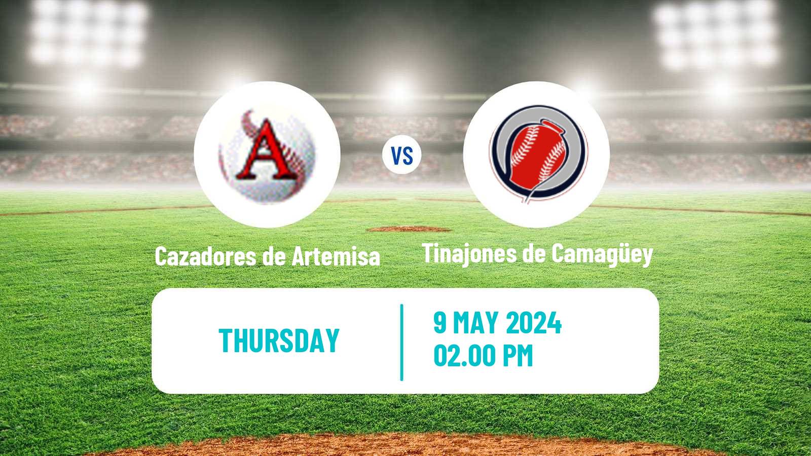 Baseball Cuba Serie Nacional Baseball Cazadores de Artemisa - Tinajones de Camagüey