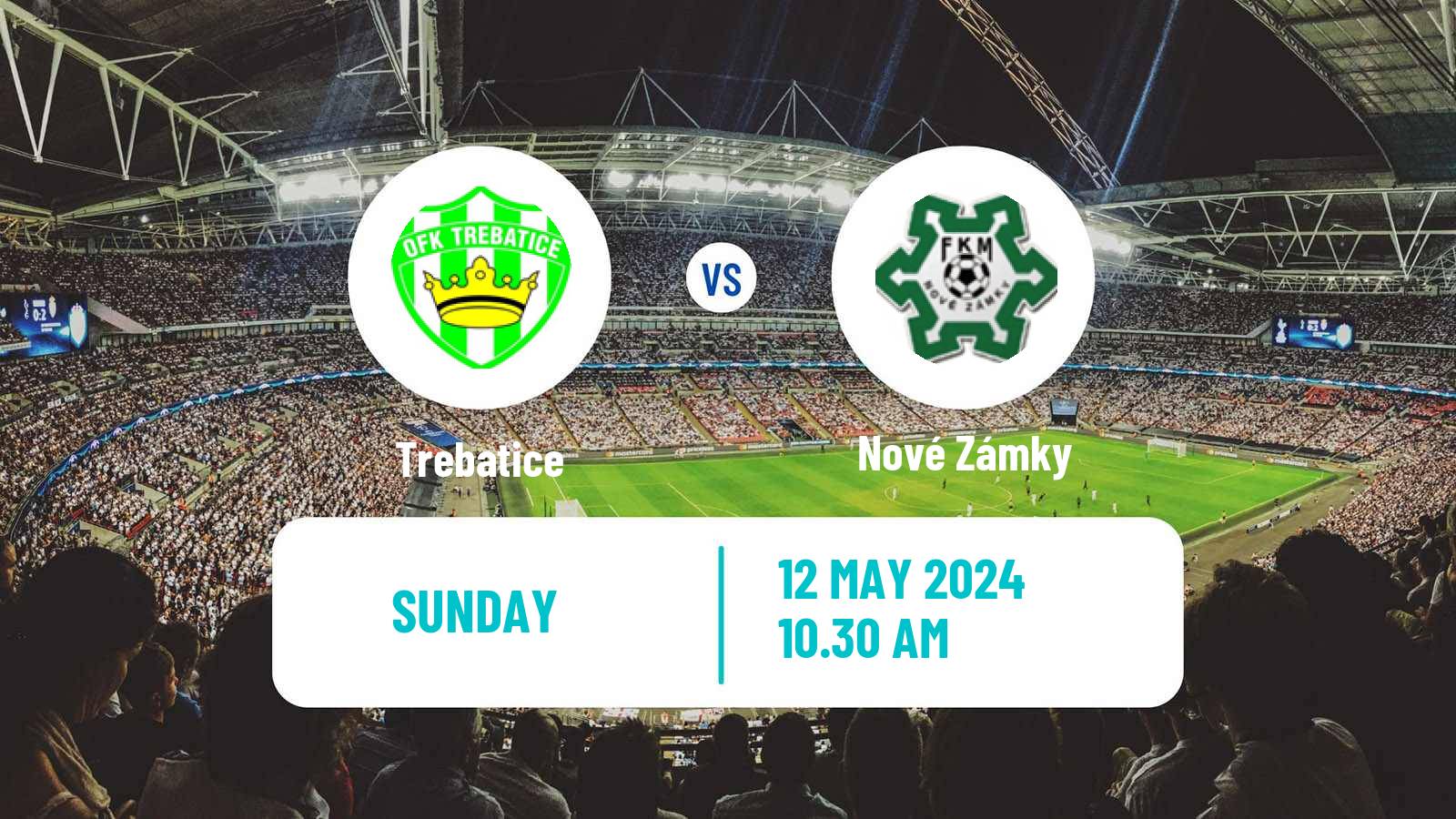 Soccer Slovak 4 Liga West Trebatice - Nové Zámky