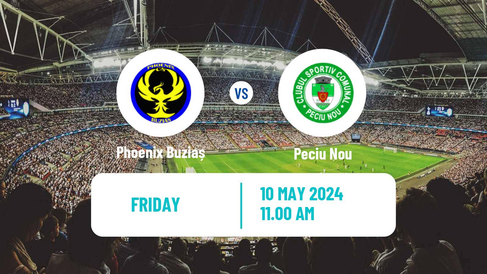 Soccer Romanian Liga 3 - Seria 8 Phoenix Buziaș - Peciu Nou