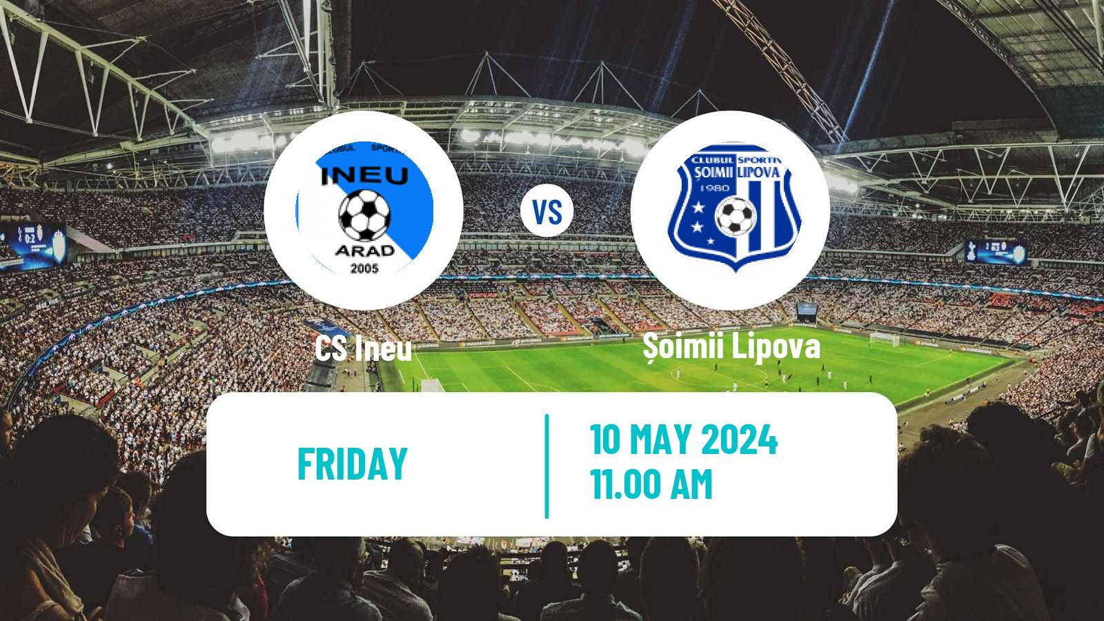 Football Romanian Liga 3 - Seria 8 Ineu - Șoimii Lipova