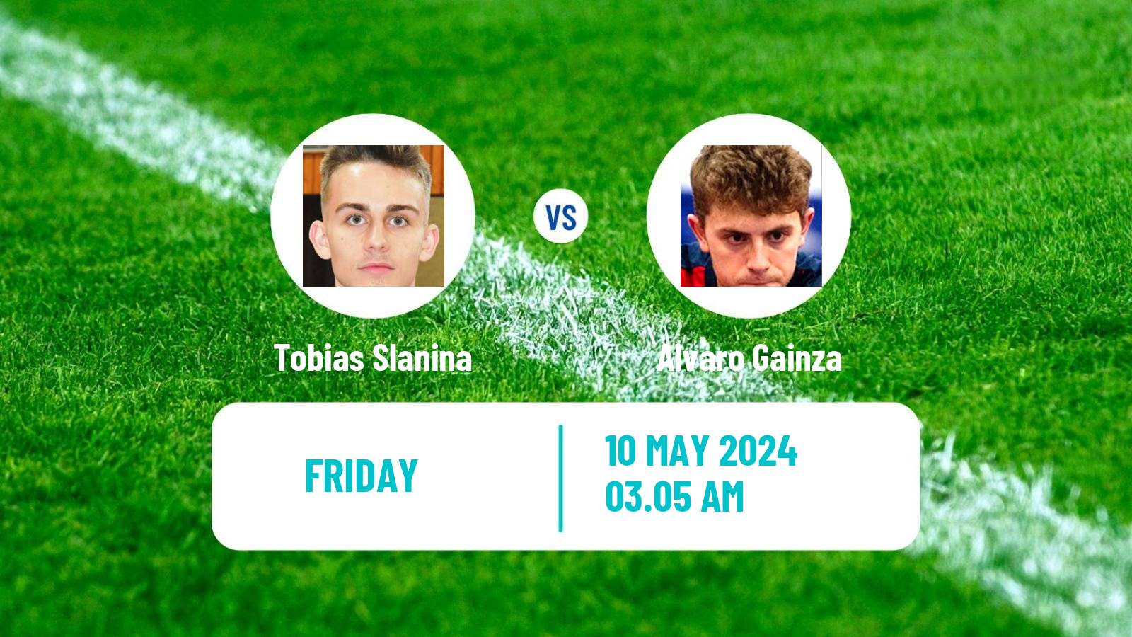 Table tennis Challenger Series Men Tobias Slanina - Alvaro Gainza