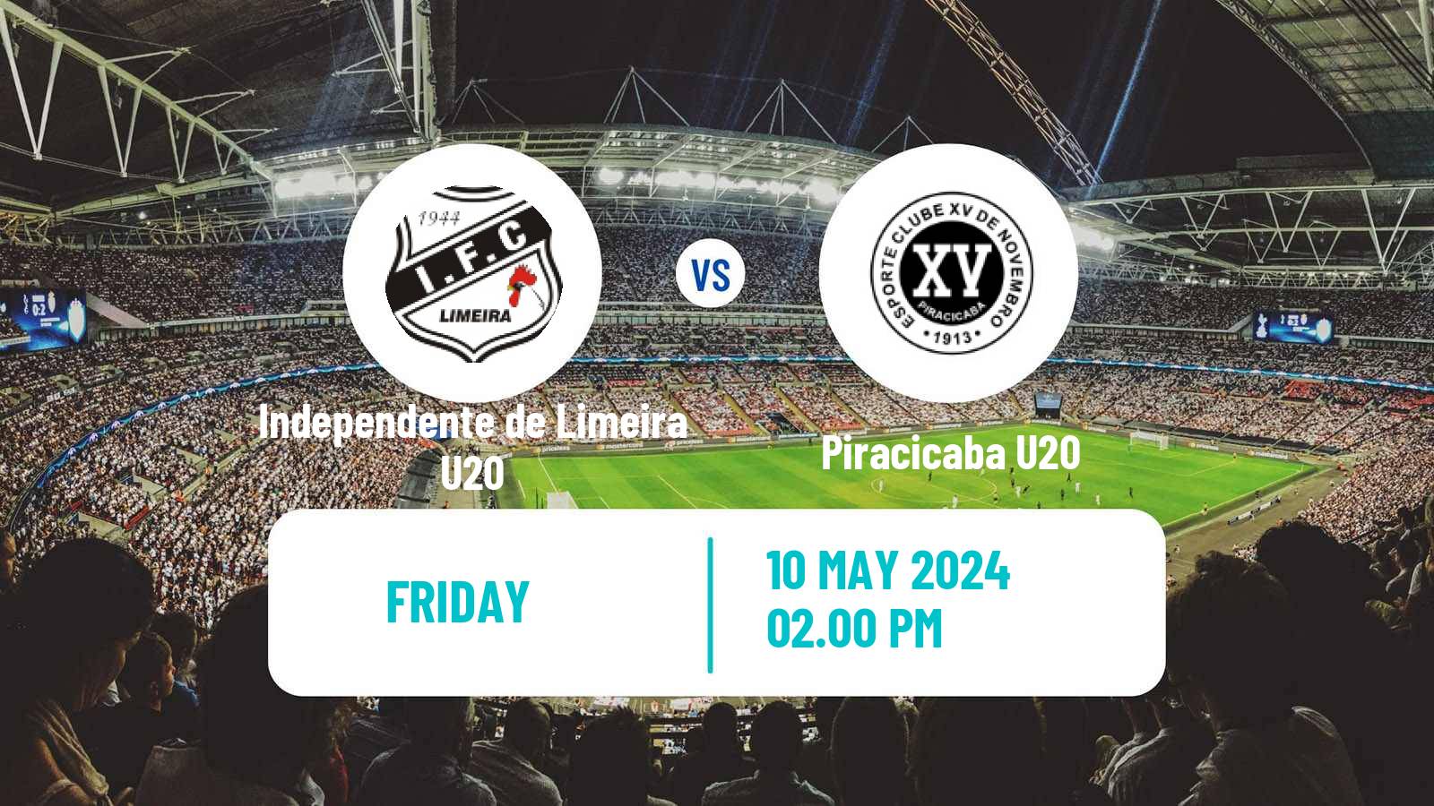 Soccer Brazilian Paulista U20 Independente de Limeira U20 - Piracicaba U20