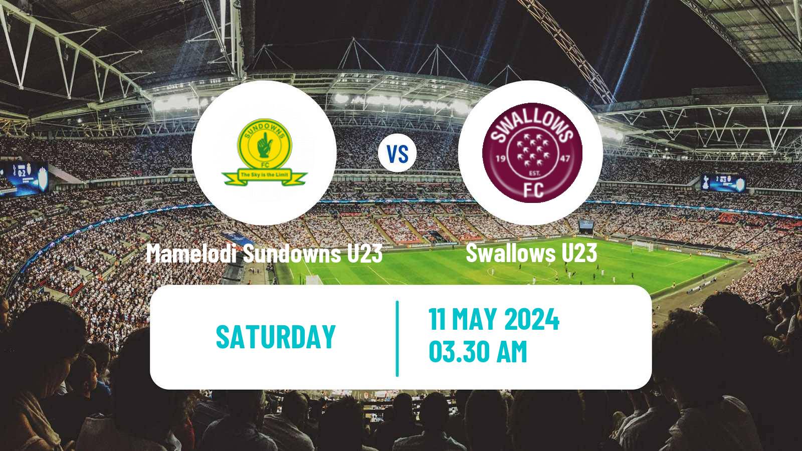 Football South African Diski Challenge Mamelodi Sundowns U23 - Swallows U23