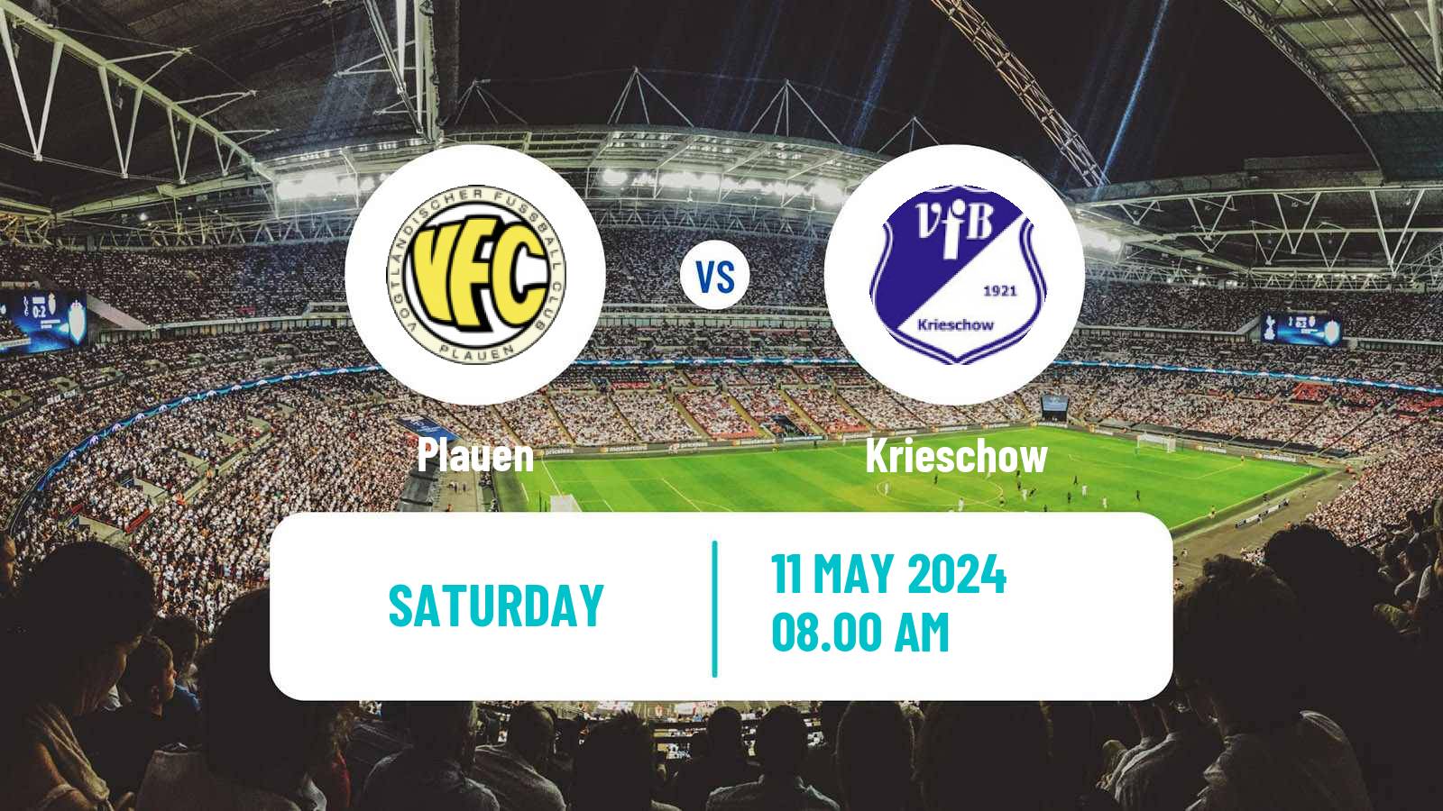 Soccer German Oberliga NOFV- Süd Plauen - Krieschow