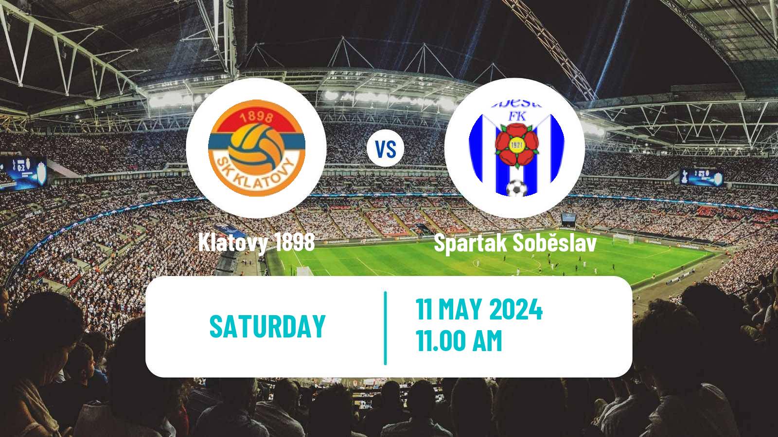 Soccer Czech Division A Klatovy 1898 - Spartak Soběslav