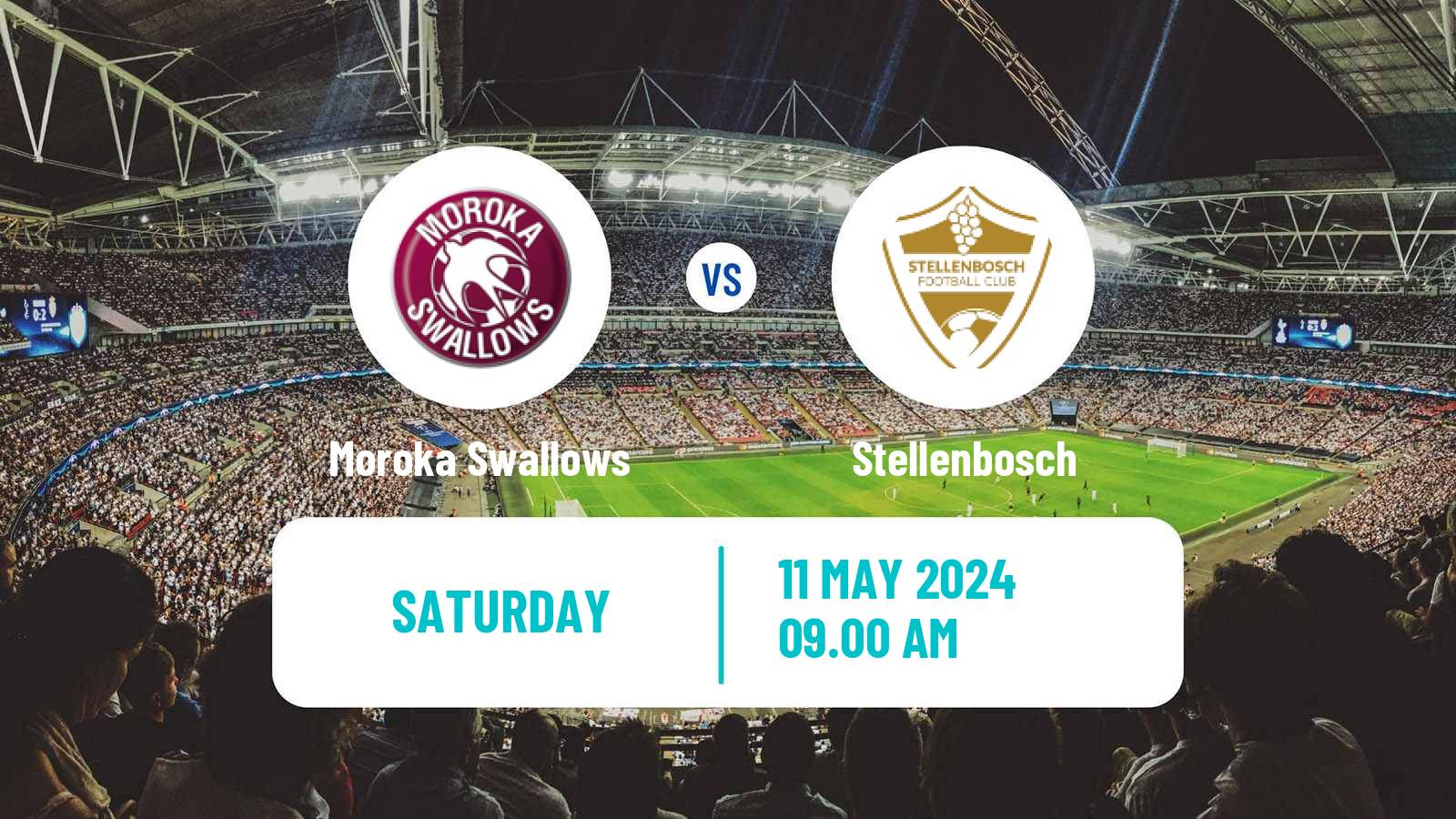Football South African Premier Soccer League Moroka Swallows - Stellenbosch