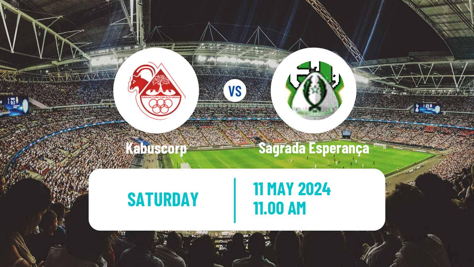 Soccer Angolan Girabola Kabuscorp - Sagrada Esperança