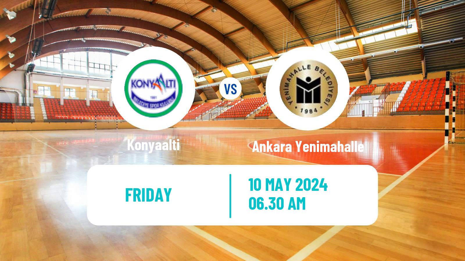 Handball Turkish Superlig Handball Women Konyaalti - Ankara Yenimahalle