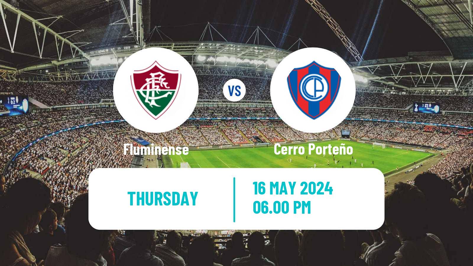 Football Copa Libertadores Fluminense - Cerro Porteño