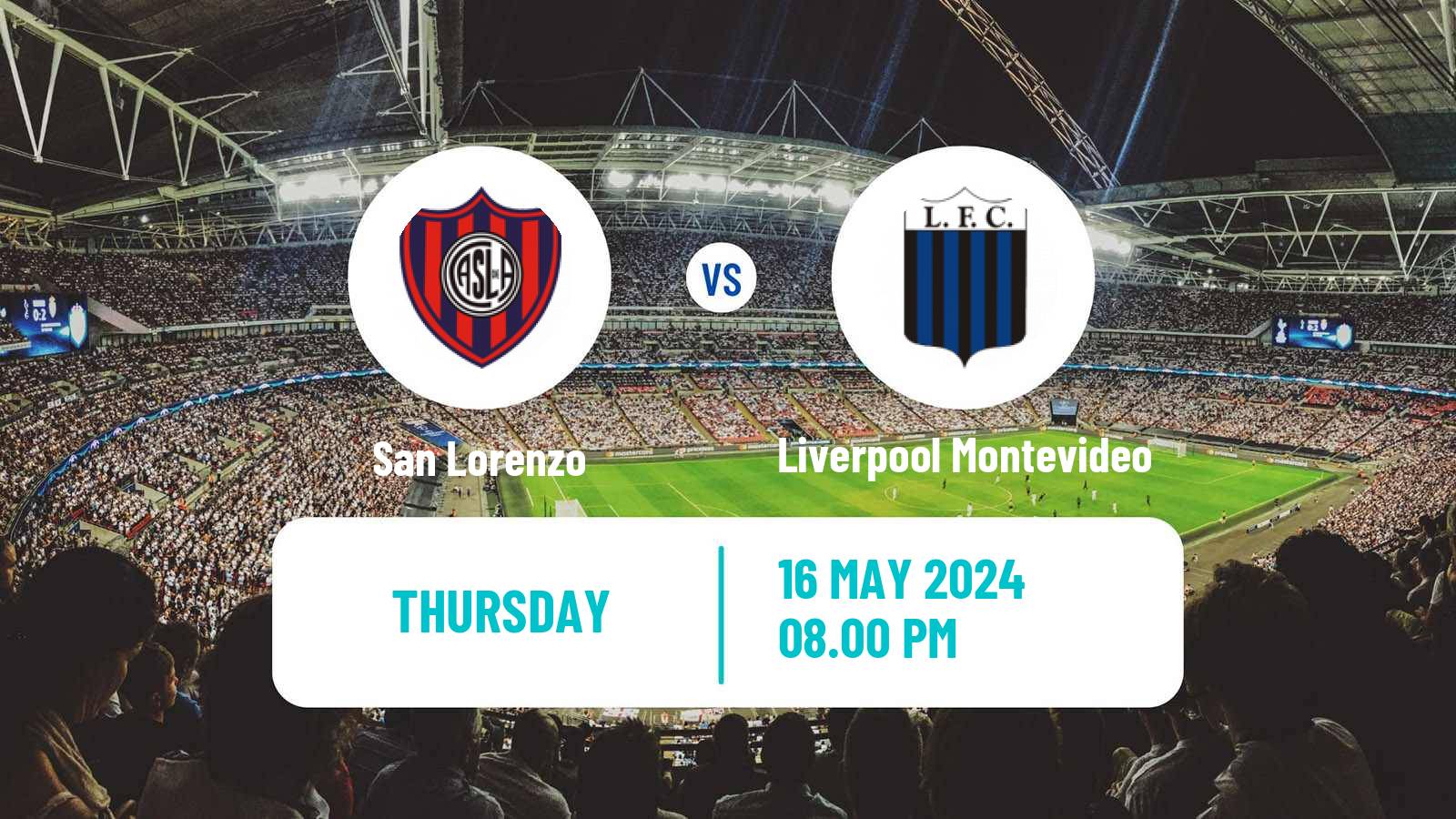 Soccer Copa Libertadores San Lorenzo - Liverpool Montevideo