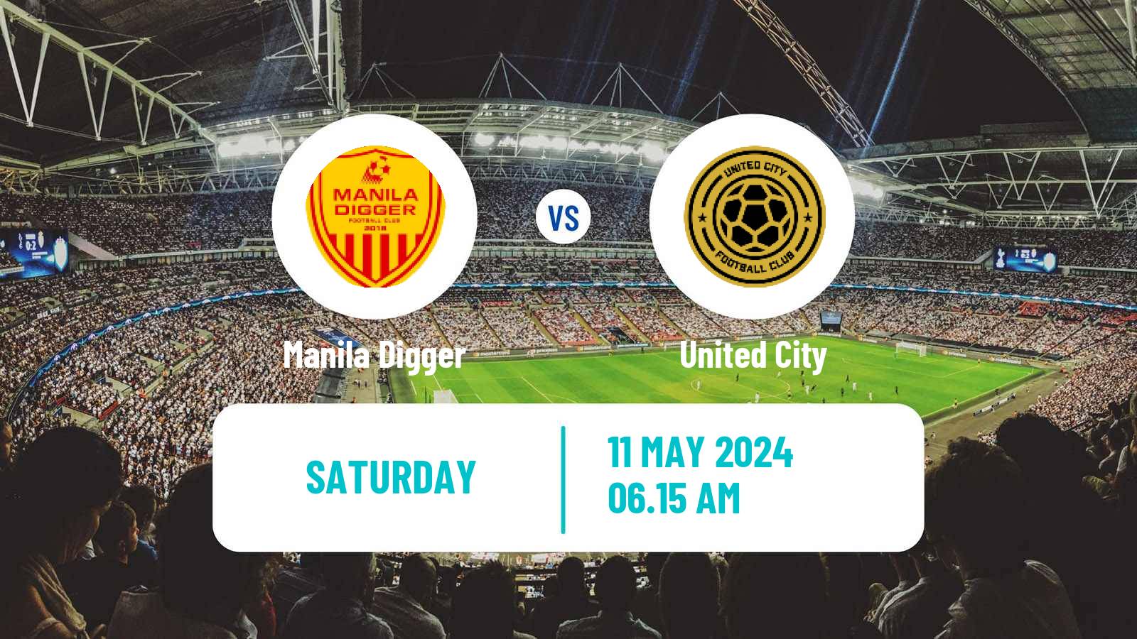 Soccer Philippines PFL Manila Digger - United City