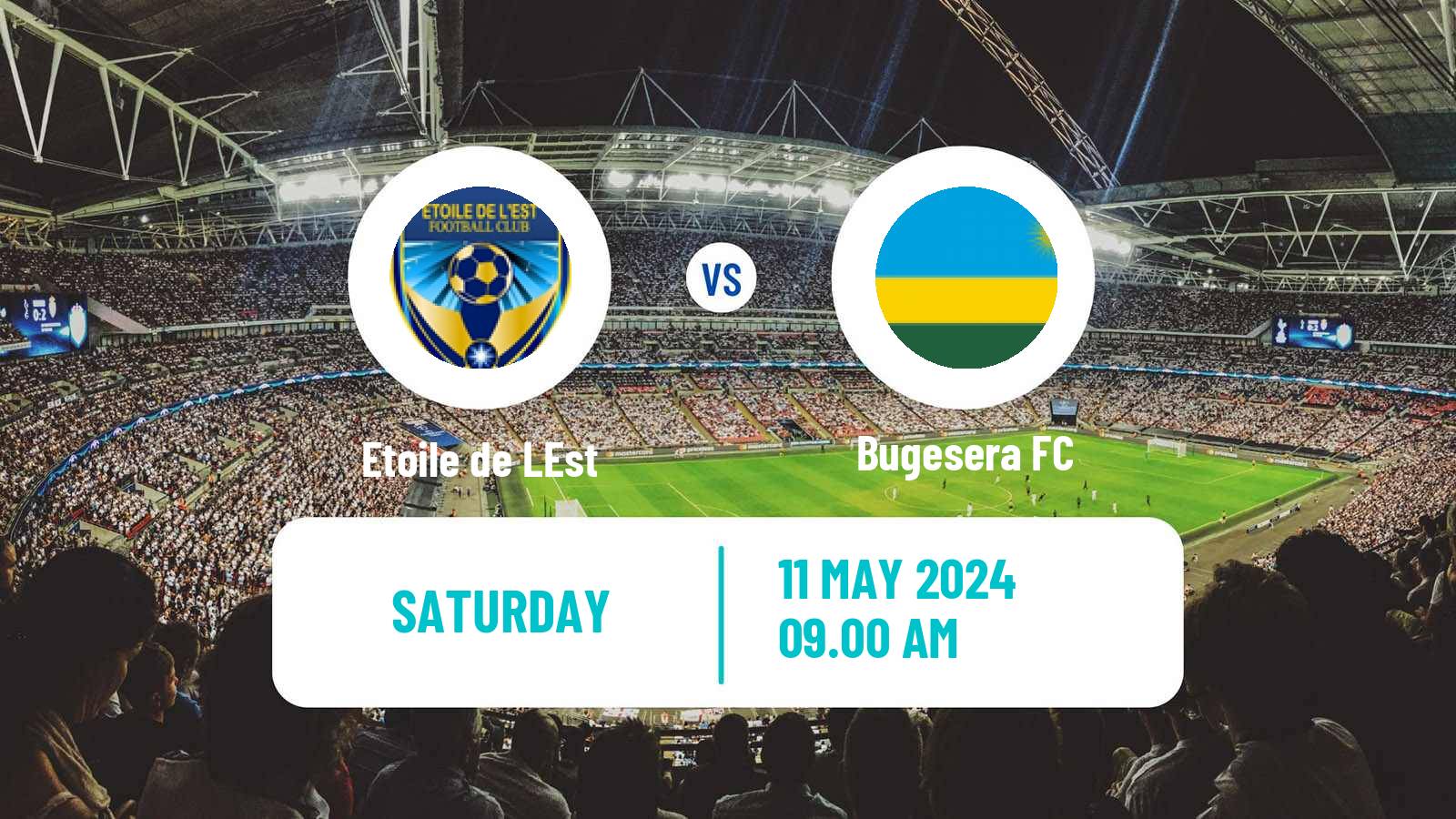 Soccer Rwanda Premier League Etoile de LEst - Bugesera