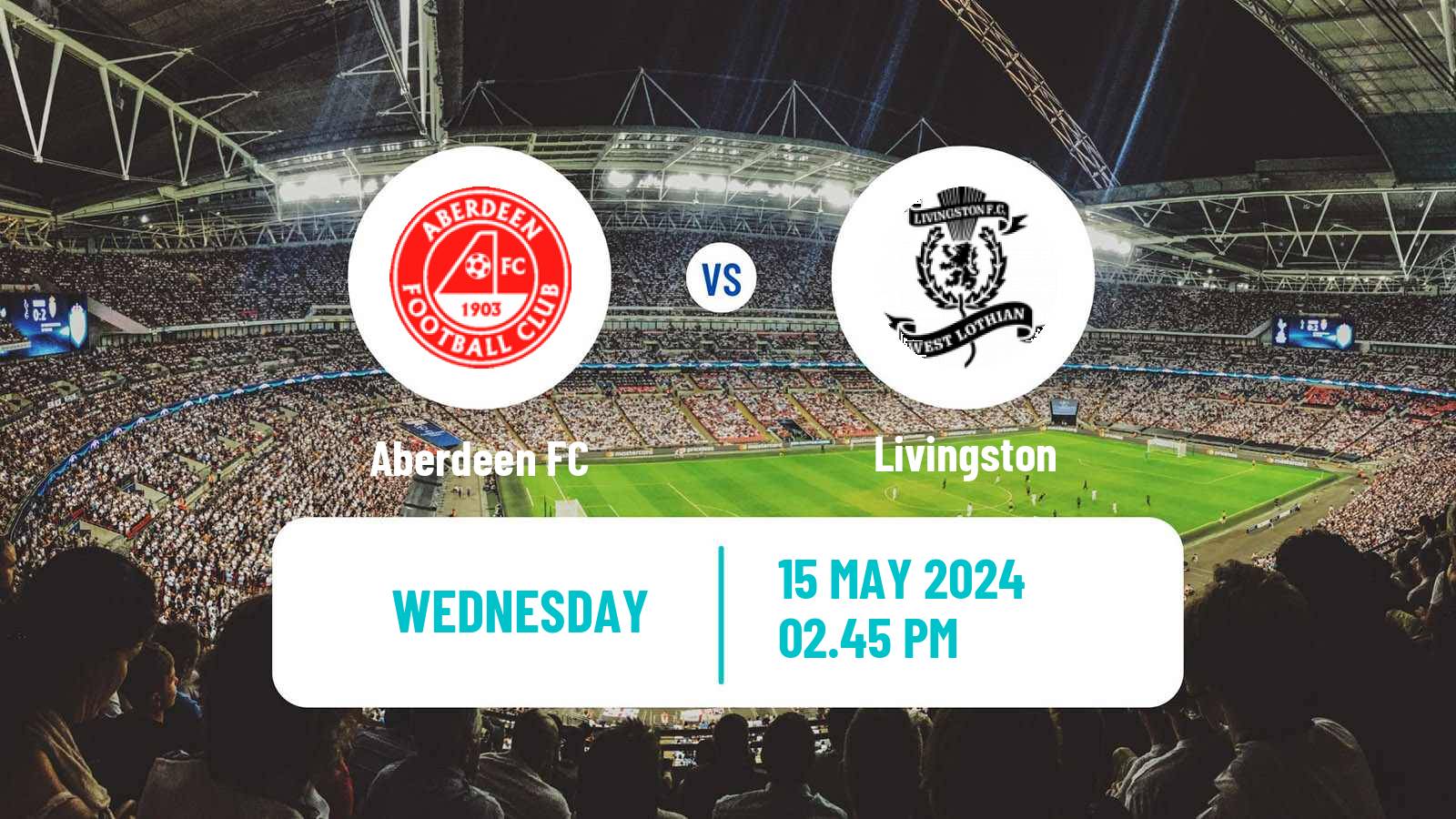 Soccer Scottish Premier League Aberdeen - Livingston