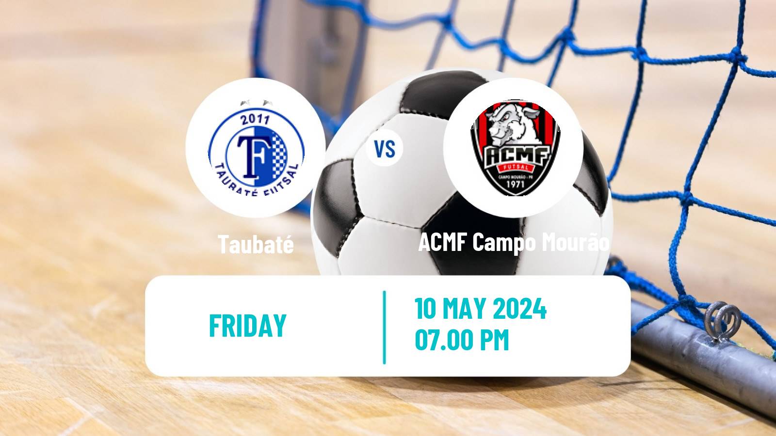 Futsal Brazilian Liga Futsal Taubaté - ACMF Campo Mourão