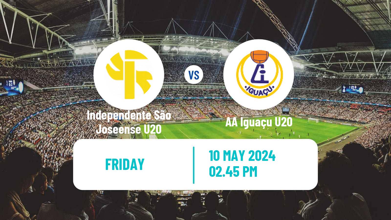 Soccer Brazilian Paranaense U20 Independente São Joseense U20 - AA Iguaçu U20