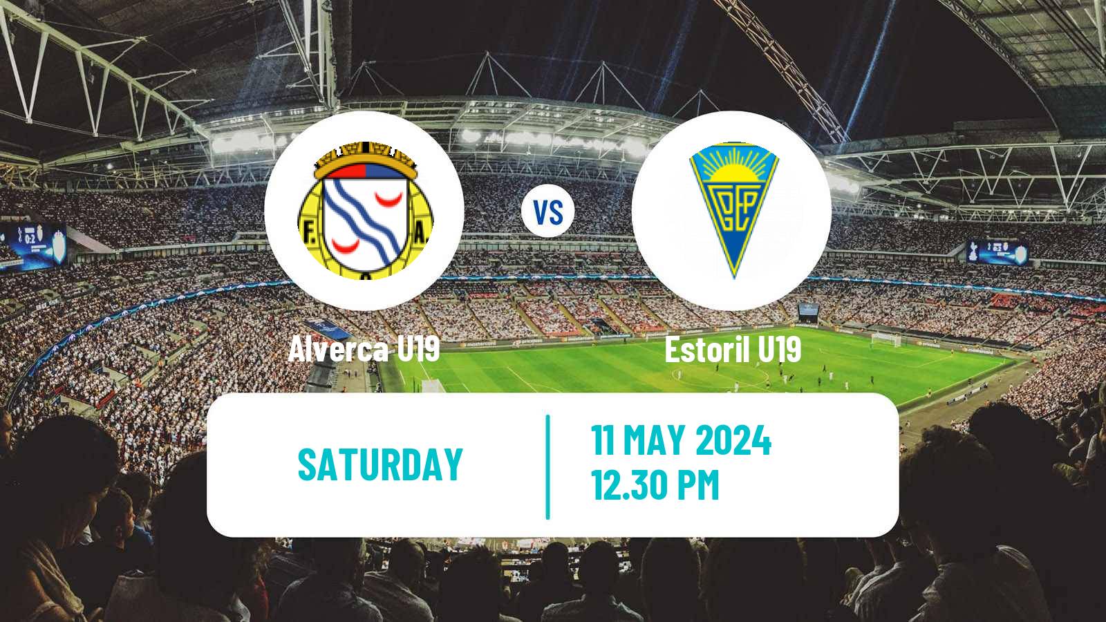 Soccer Portuguese Campeonato Nacional U19 Alverca U19 - Estoril U19