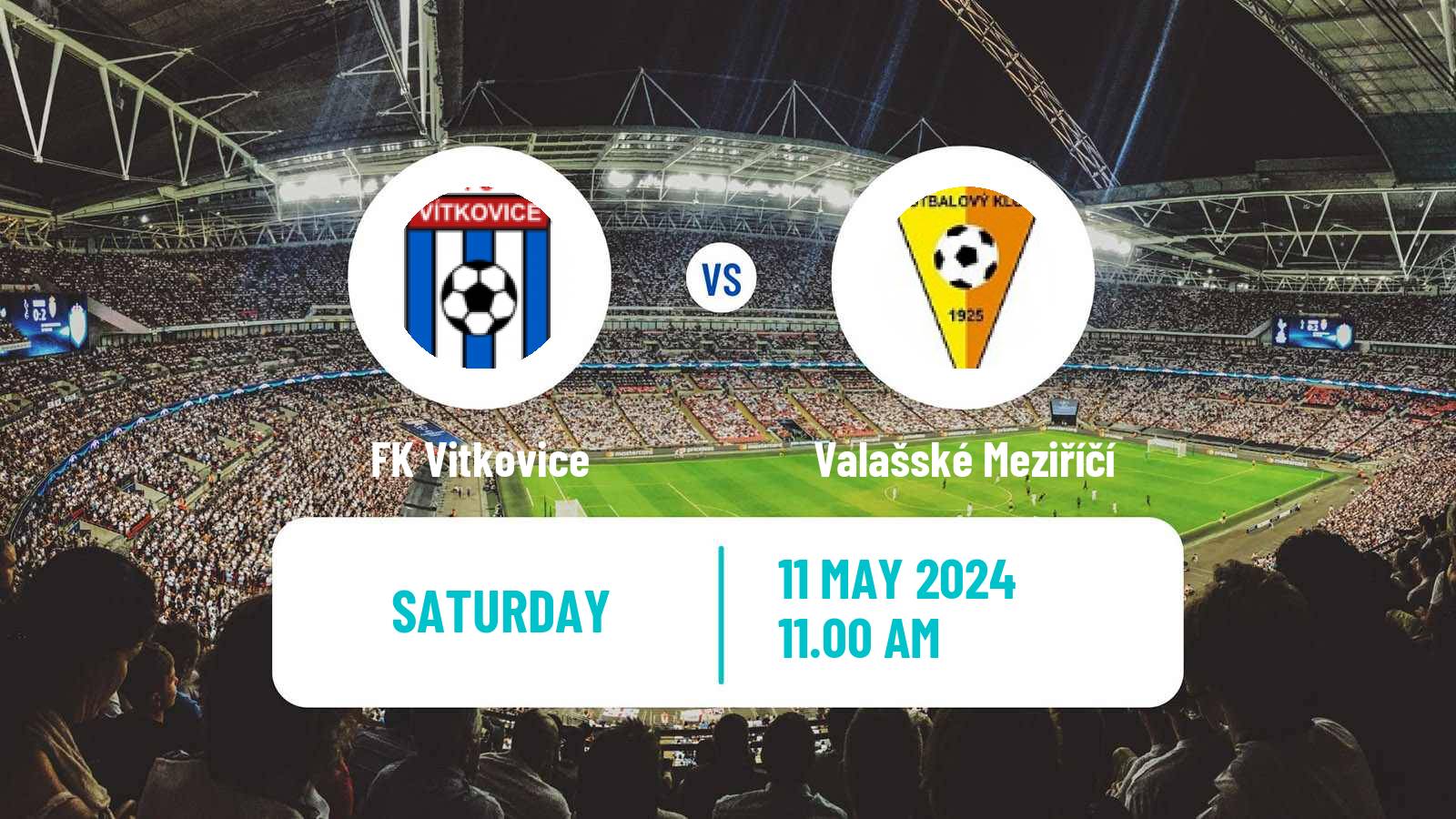 Soccer Czech Division F Vitkovice - Valašské Meziříčí