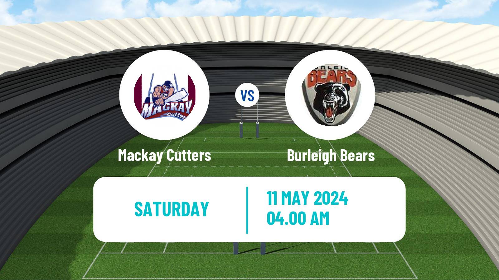 Rugby league Australian Queensland Cup Mackay Cutters - Burleigh Bears