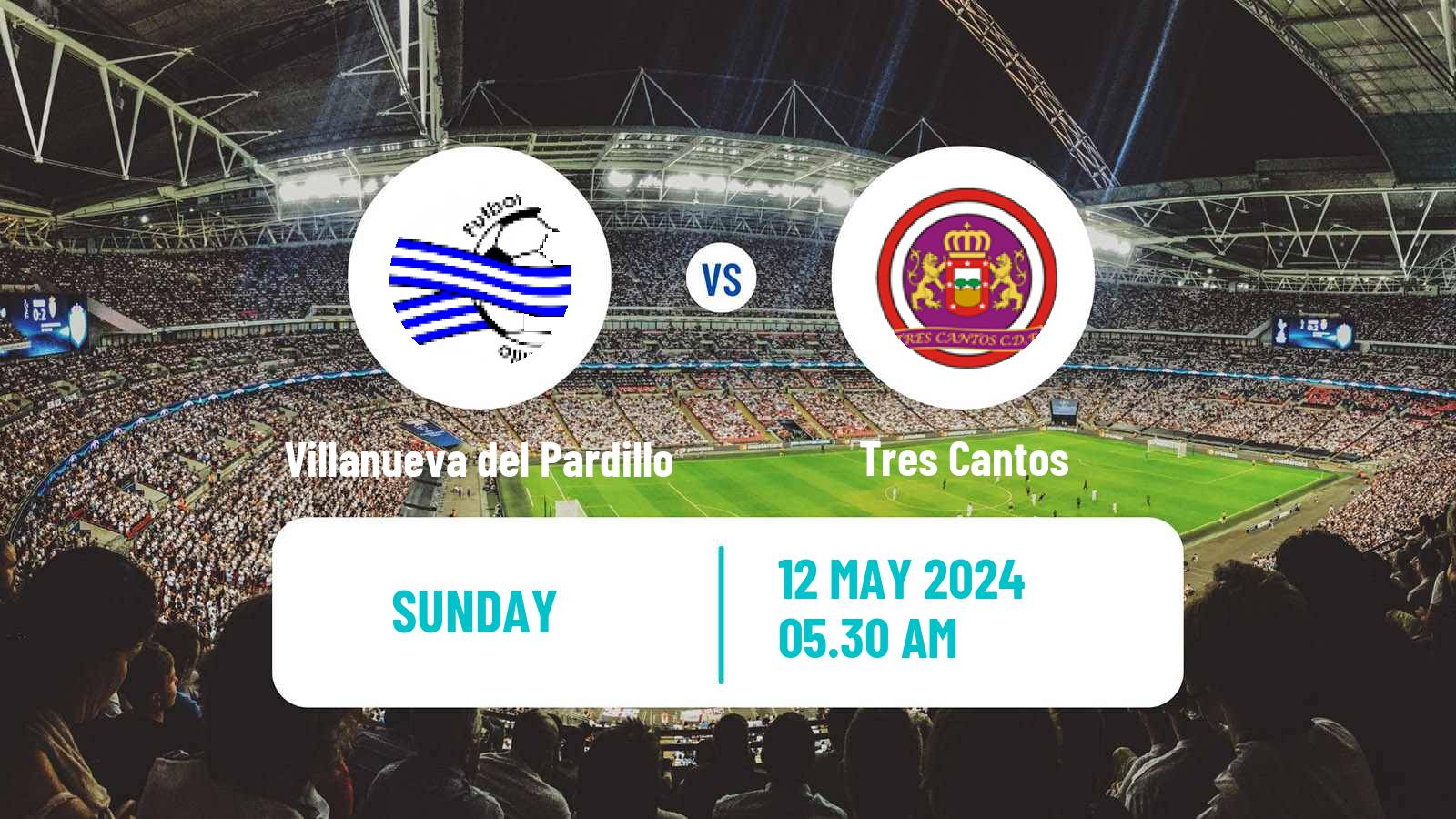 Soccer Spanish Tercera RFEF - Group 7 Villanueva del Pardillo - Tres Cantos