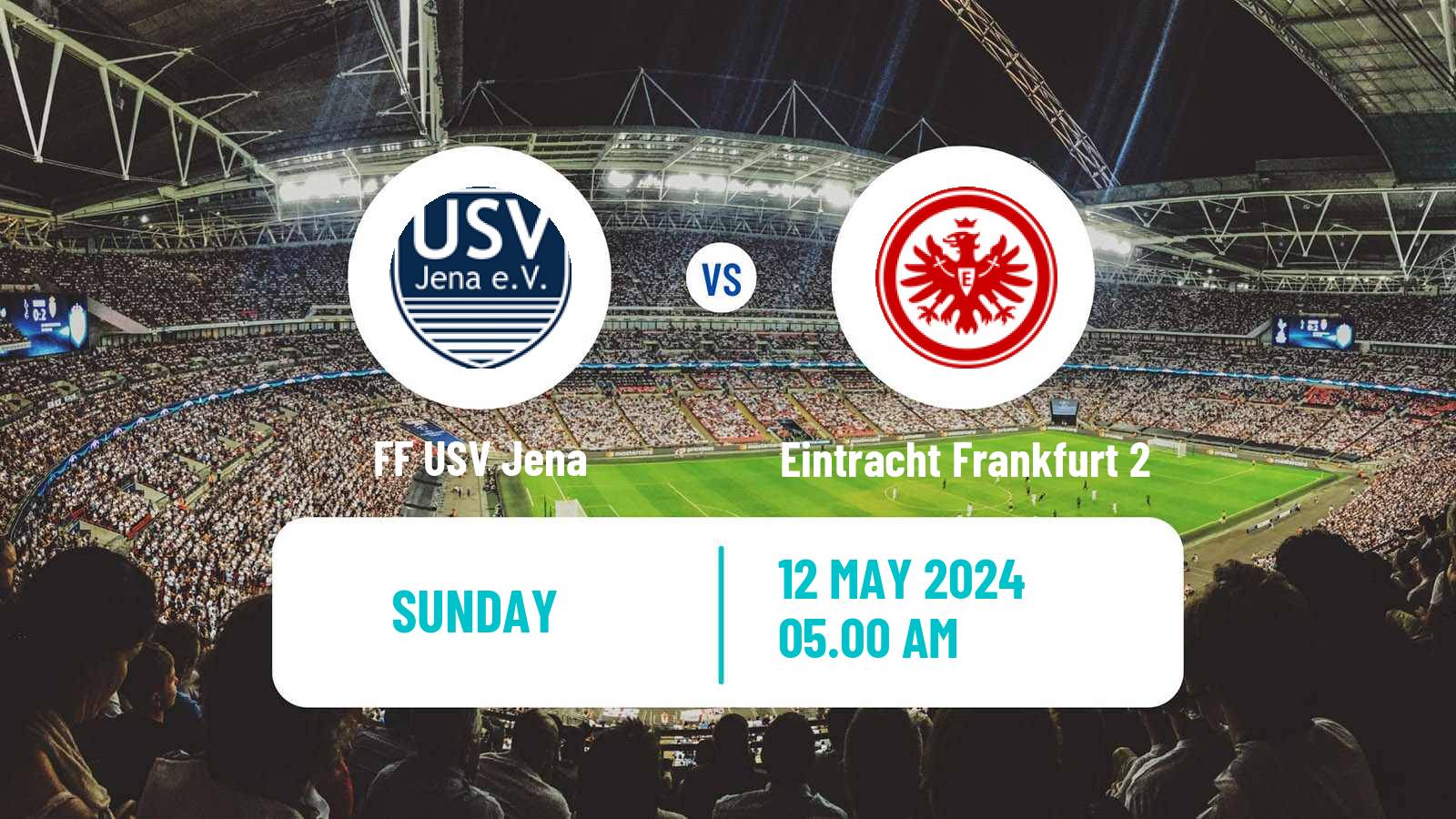 Soccer German 2 Bundesliga Women Carl Zeiss Jena - Eintracht Frankfurt 2