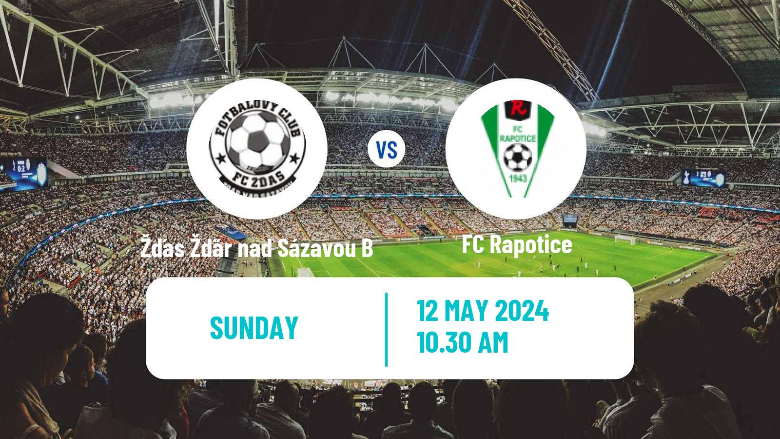 Soccer Czech Vysocina KP Žďas Žďár nad Sázavou B - Rapotice