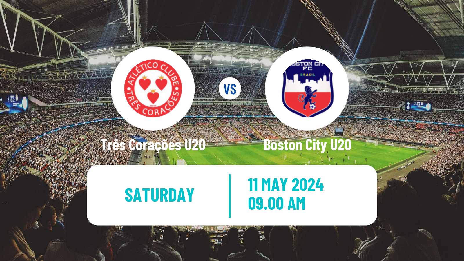 Soccer Brazilian Mineiro U20 Três Corações U20 - Boston City U20