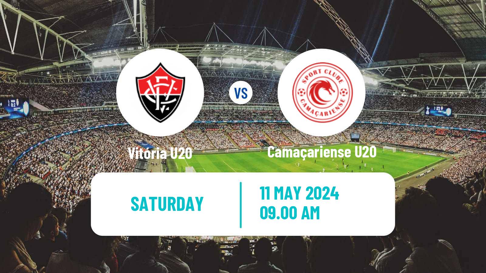 Soccer Brazilian Baiano U20 Vitória U20 - Camaçariense U20