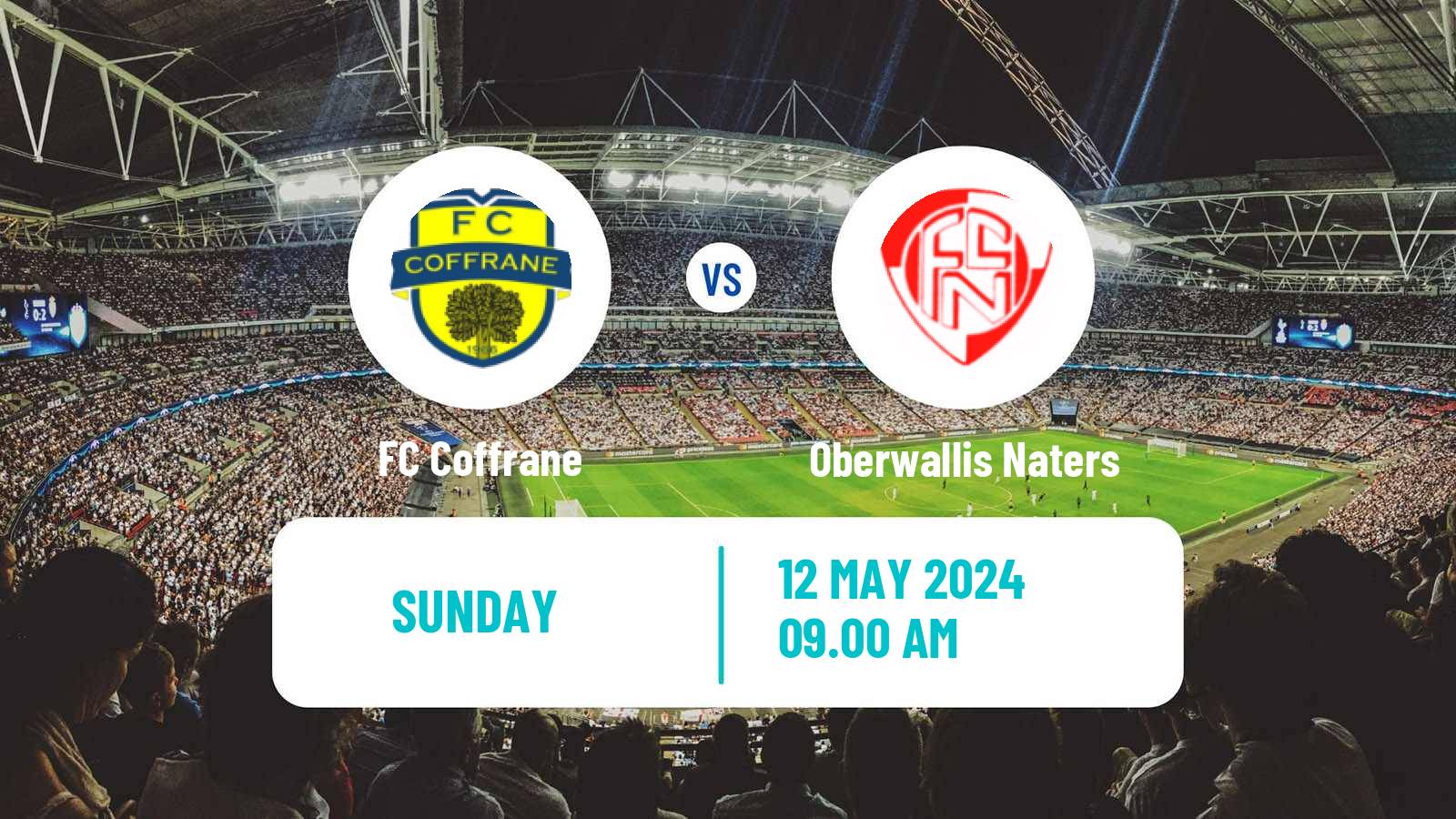 Soccer Swiss 1 Liga Classic Group 1 Coffrane - Oberwallis Naters