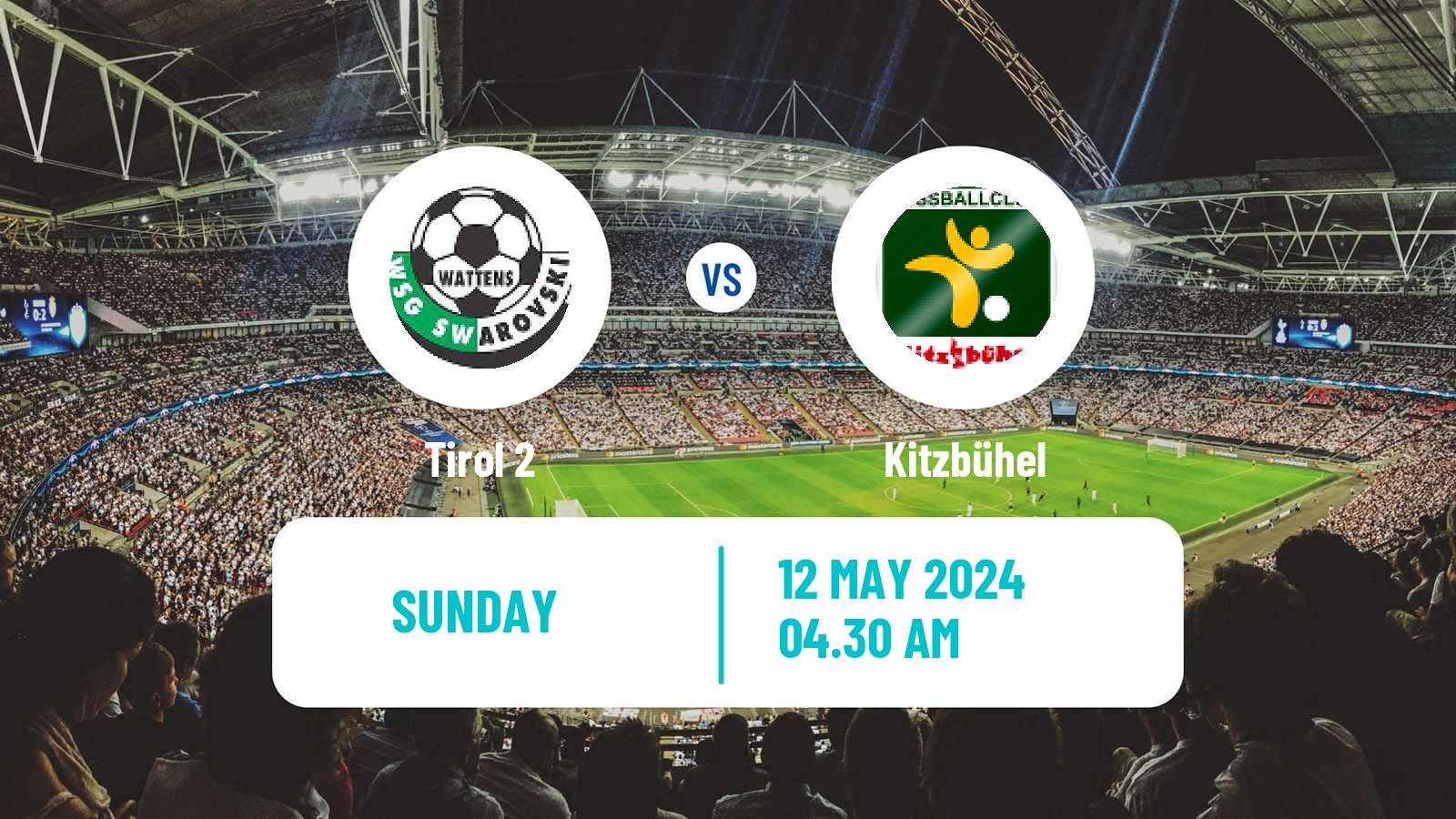 Soccer Austrian Landesliga Tirol Tirol 2 - Kitzbühel