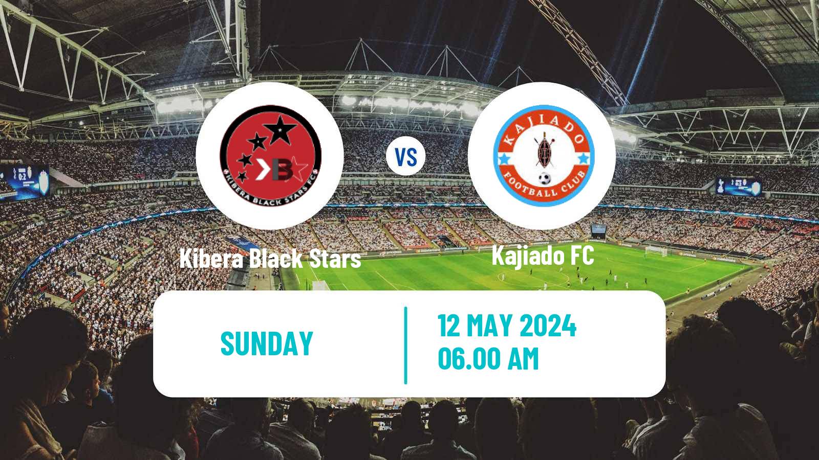 Soccer Kenyan Super League Kibera Black Stars - Kajiado