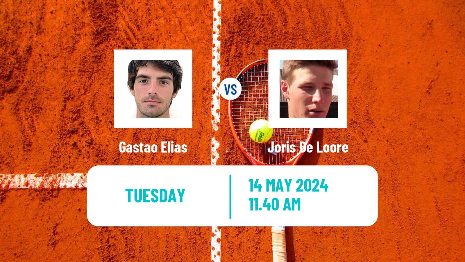 Tennis Oeiras 4 Challenger Men Gastao Elias - Joris De Loore