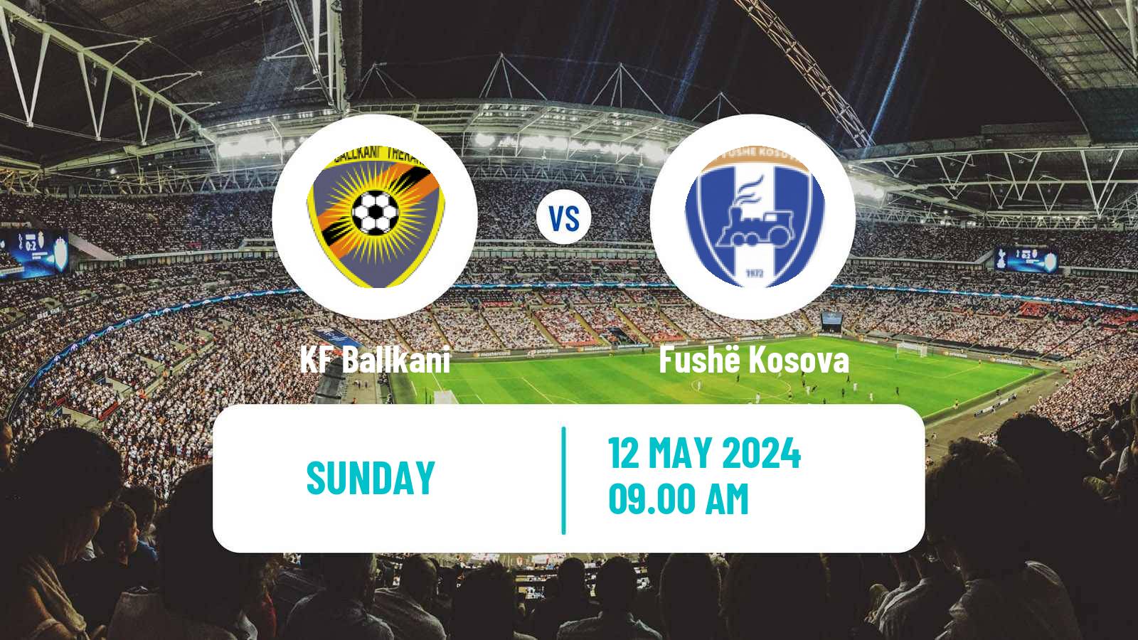 Soccer Kosovo Superliga Ballkani - Fushë Kosova