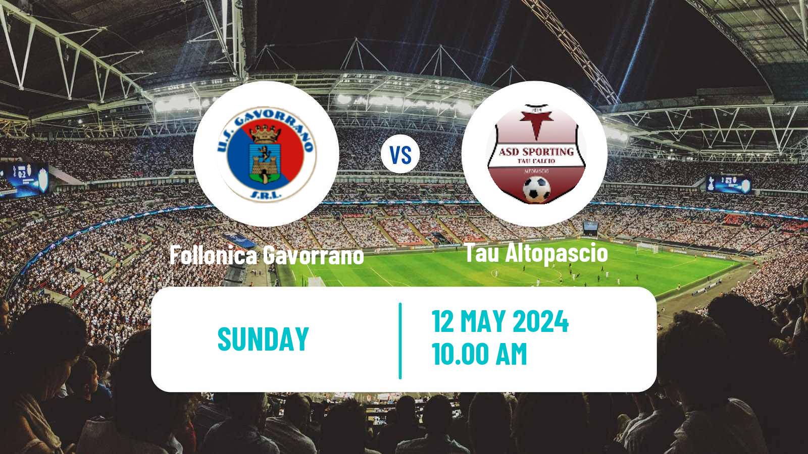 Soccer Italian Serie D - Group E Follonica Gavorrano - Tau Altopascio