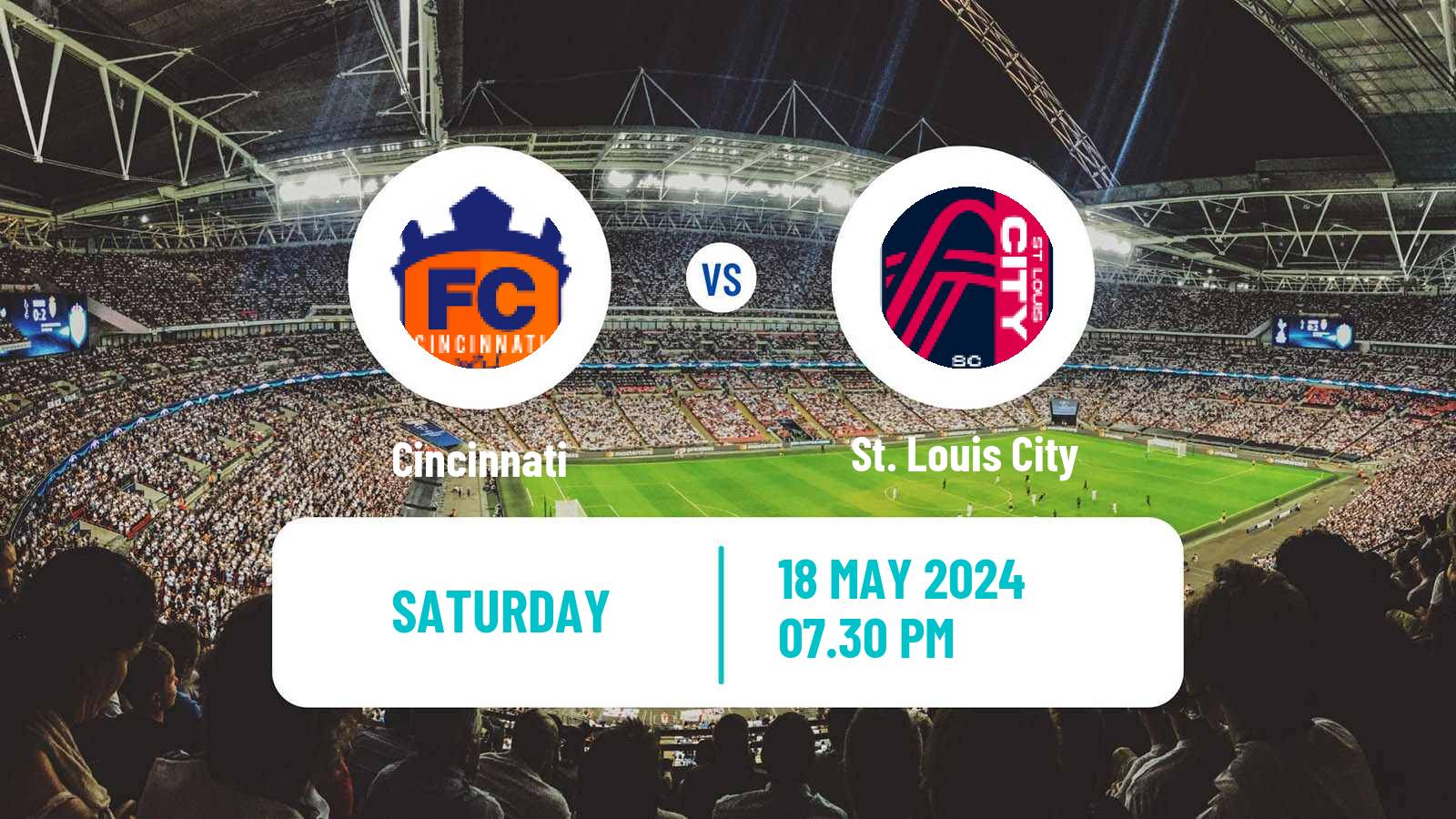 Soccer MLS Cincinnati - St. Louis City
