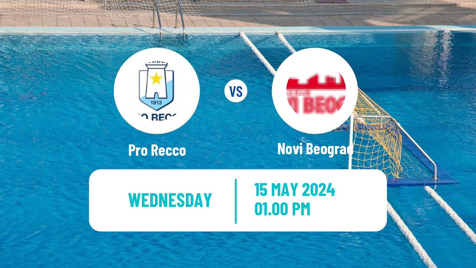 Water polo Champions League Water Polo Pro Recco - Novi Beograd