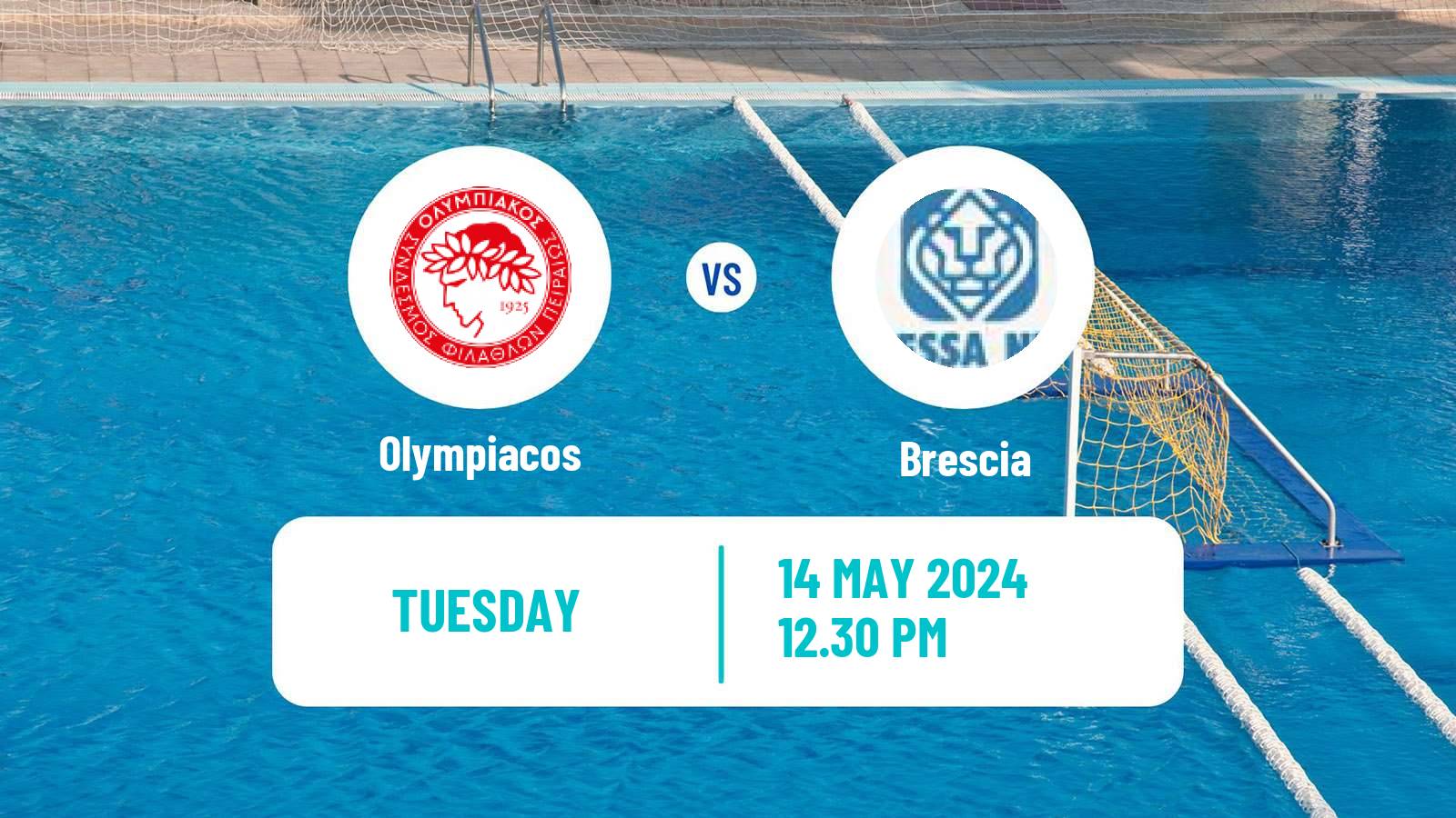 Water polo Champions League Water Polo Olympiacos - Brescia