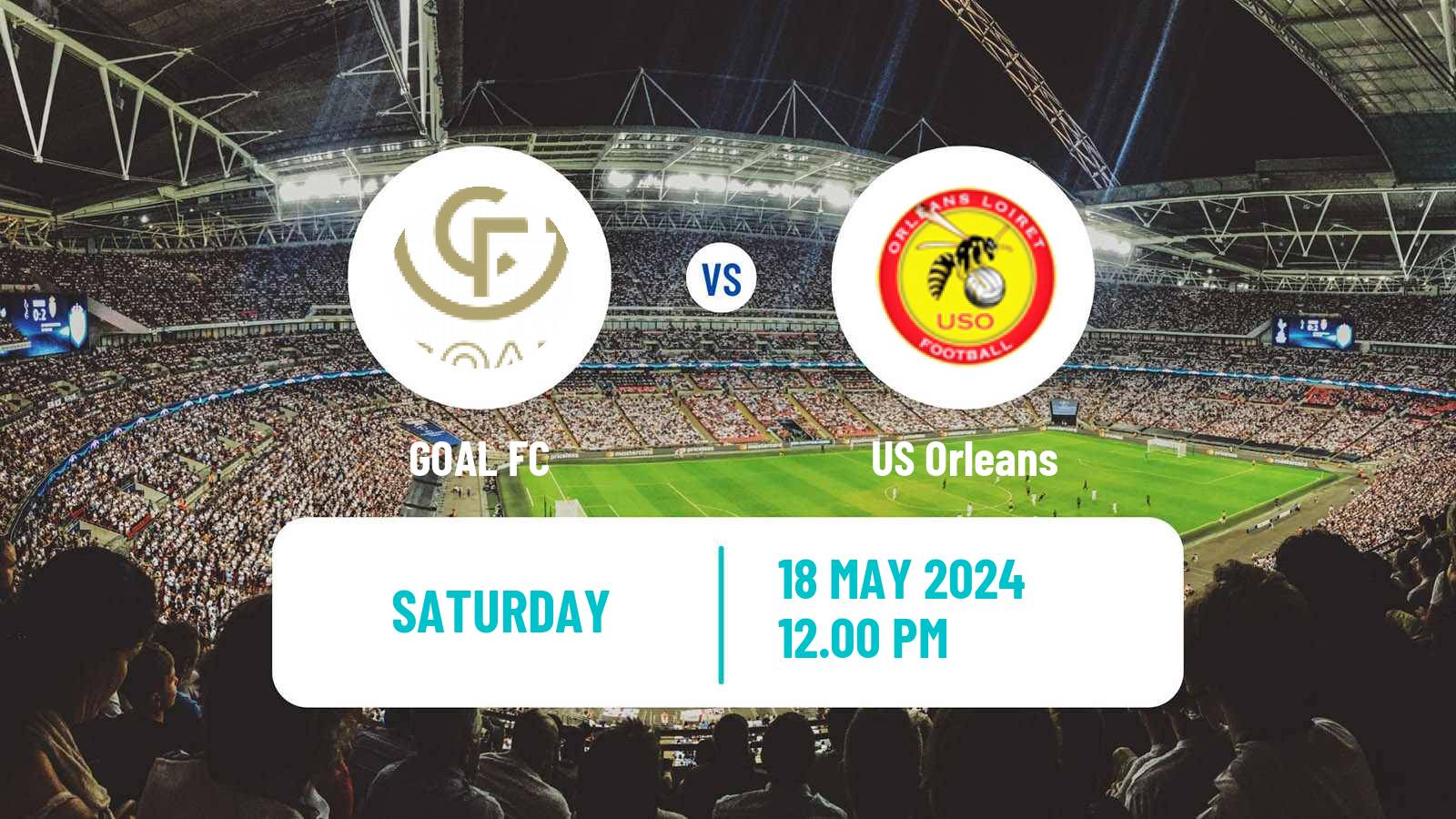 Soccer French National League GOAL FC - Orleans