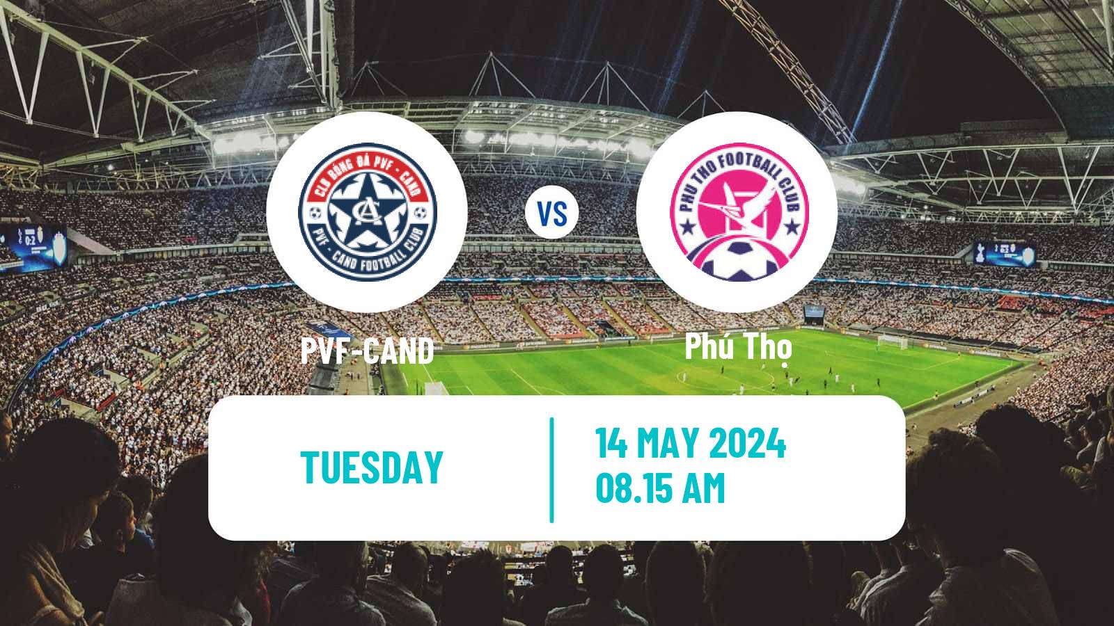 Soccer Vietnamese V League 2 PVF-CAND - Phú Thọ