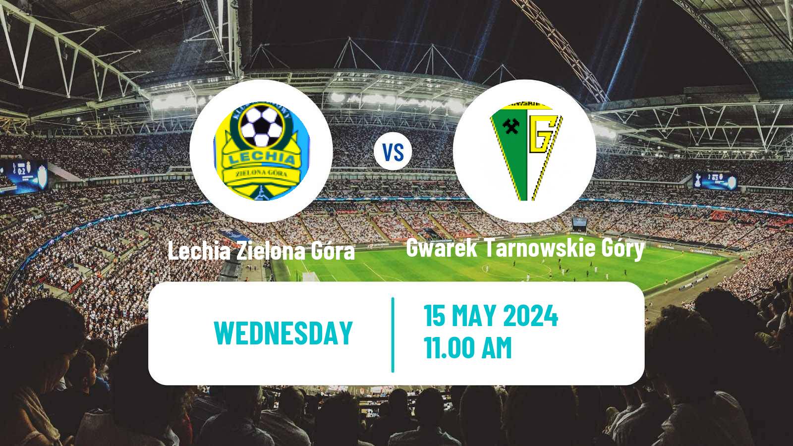 Football Polish Division 3 - Group III Lechia Zielona Góra - Gwarek Tarnowskie Góry