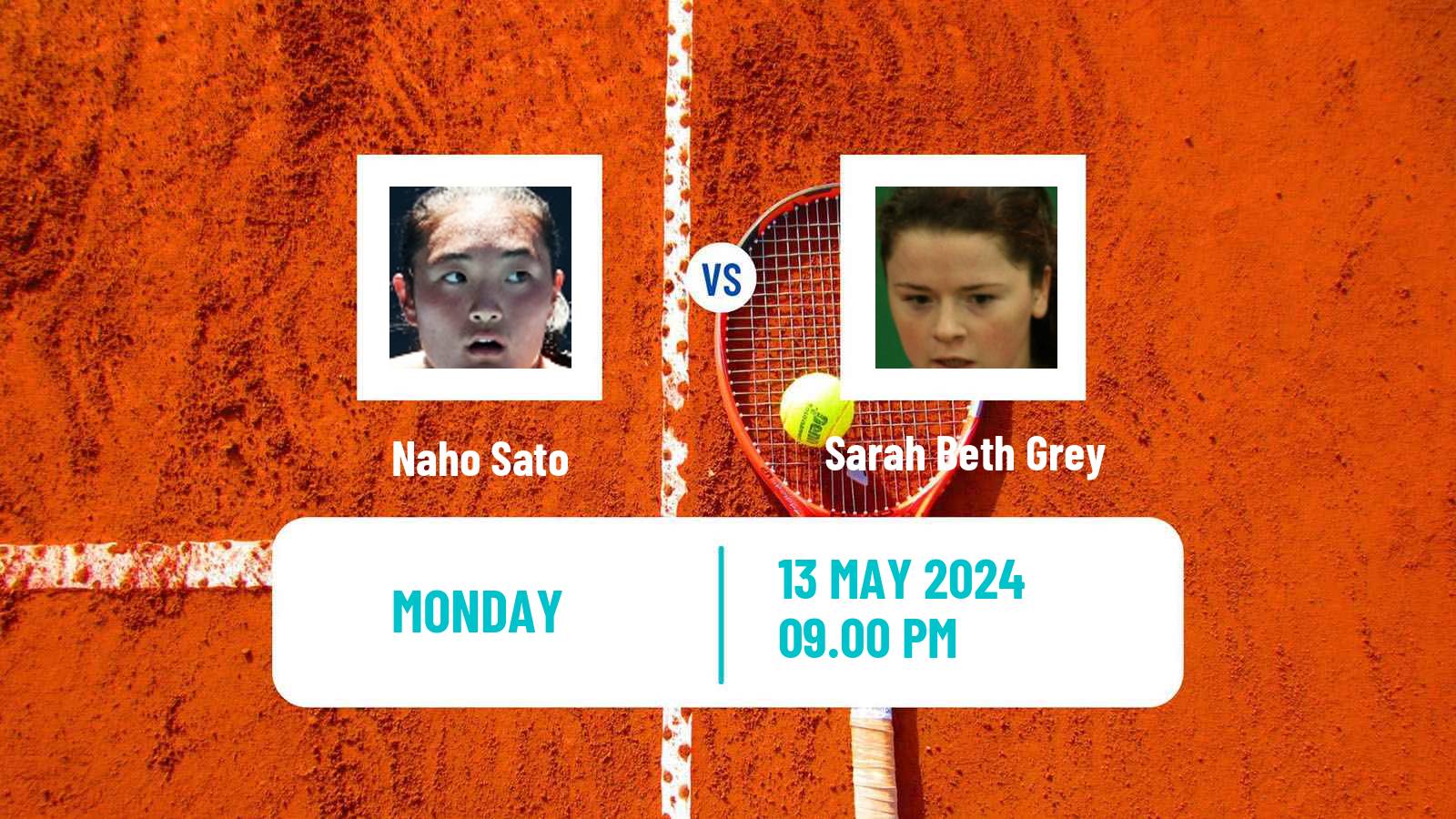 Tennis ITF W75 Kurume Women Naho Sato - Sarah Beth Grey