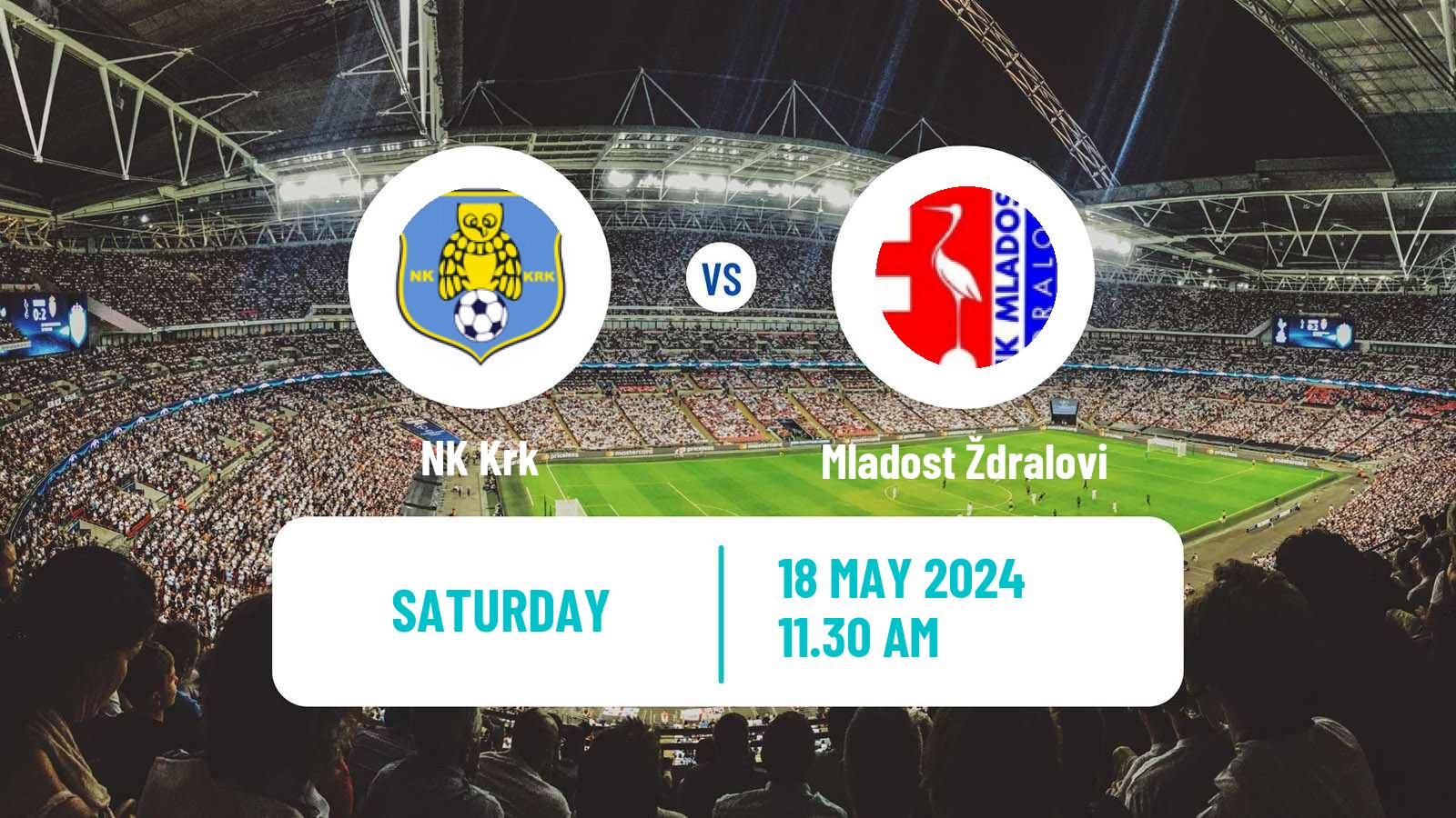 Soccer Croatian Druga NL Krk - Mladost Ždralovi