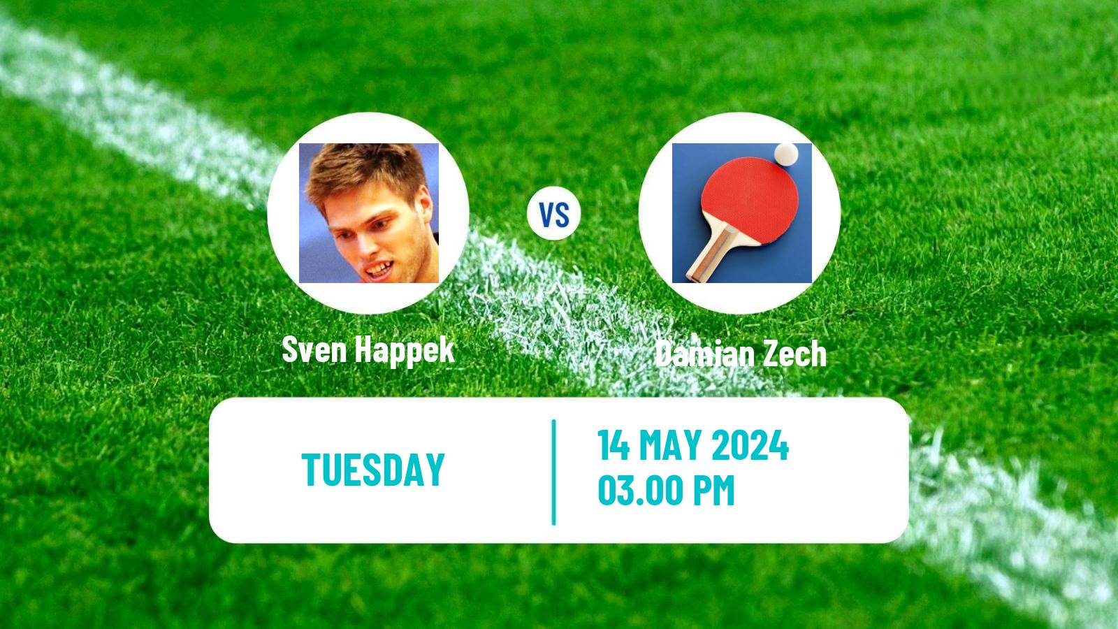 Table tennis Challenger Series Men Sven Happek - Damian Zech