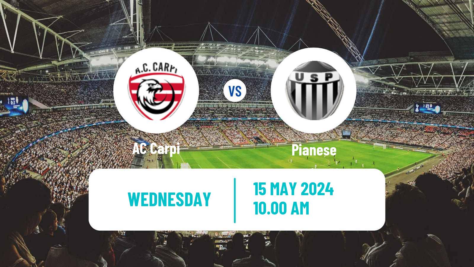 Soccer Italian Serie D - Group A AC Carpi - Pianese