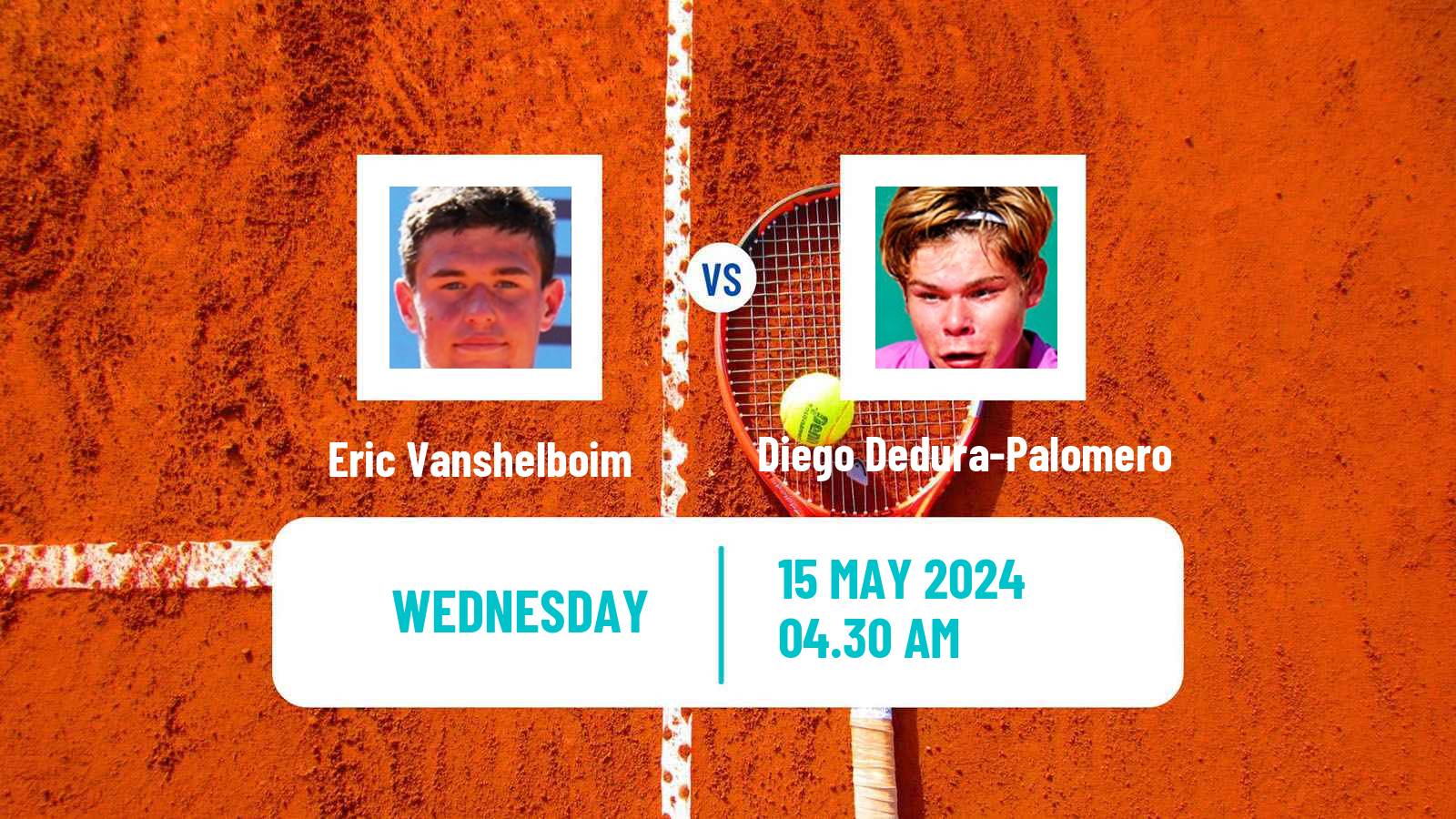 Tennis ITF M15 Bucharest 2 Men Eric Vanshelboim - Diego Dedura-Palomero