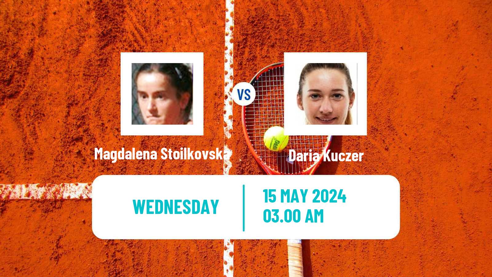 Tennis ITF W15 Kursumlijska Banja 5 Women Magdalena Stoilkovska - Daria Kuczer