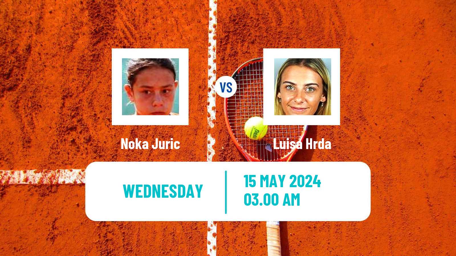 Tennis ITF W15 Kranjska Gora Women Noka Juric - Luisa Hrda