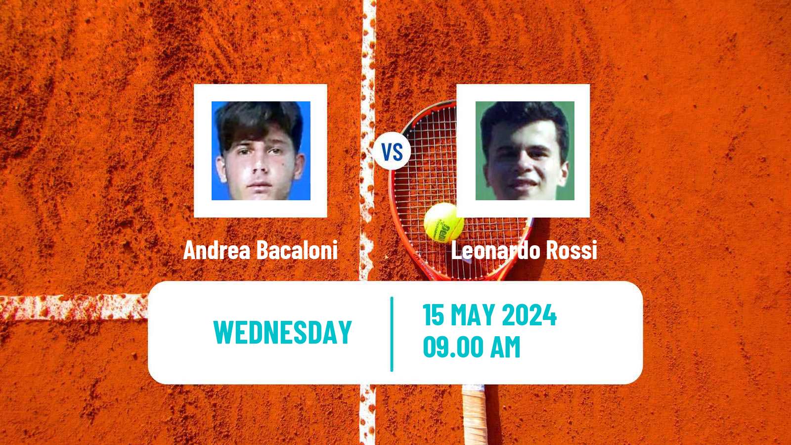 Tennis ITF M15 Monastir 20 Men Andrea Bacaloni - Leonardo Rossi