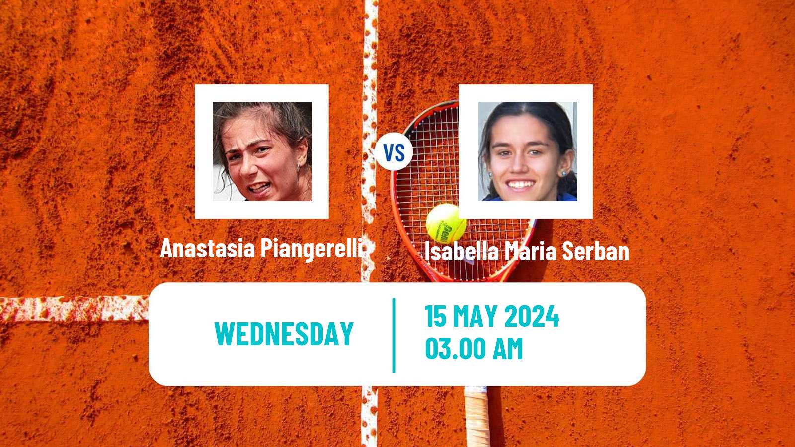 Tennis ITF W15 Kranjska Gora Women Anastasia Piangerelli - Isabella Maria Serban