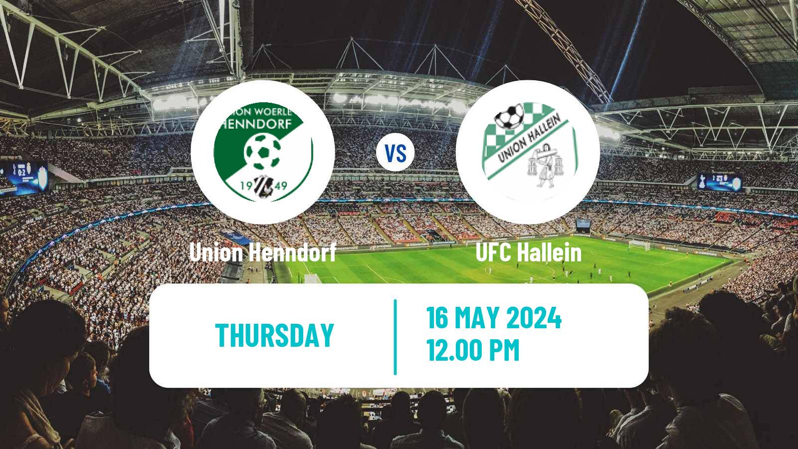 Soccer Austrian Landesliga Salzburg Union Henndorf - UFC Hallein